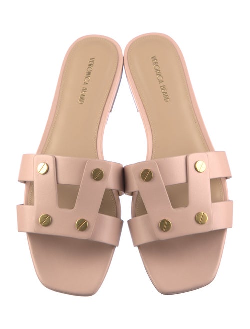 Veronica Beard Leather Slides