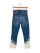 Veronica Beard Mid-Rise Straight Leg Jeans