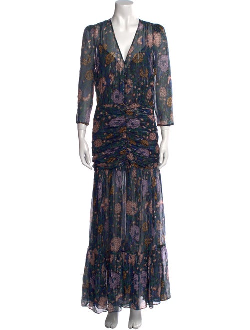 Veronica Beard Silk Long Dress