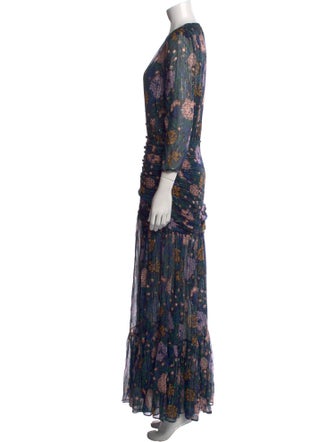 Veronica Beard Silk Long Dress