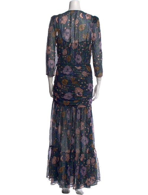 Veronica Beard Silk Long Dress