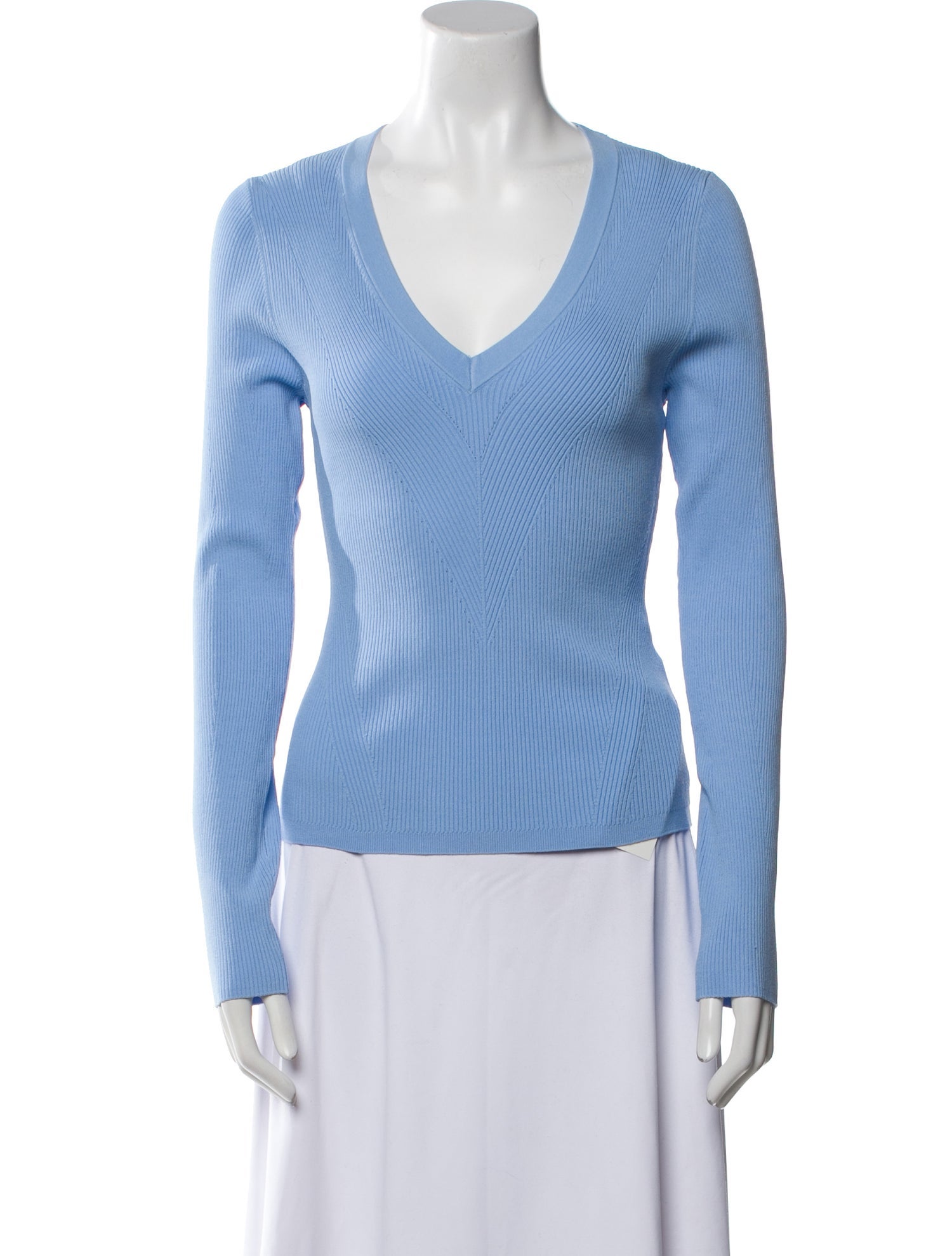 Veronica Beard Callie V-Neck Top w/ Tags