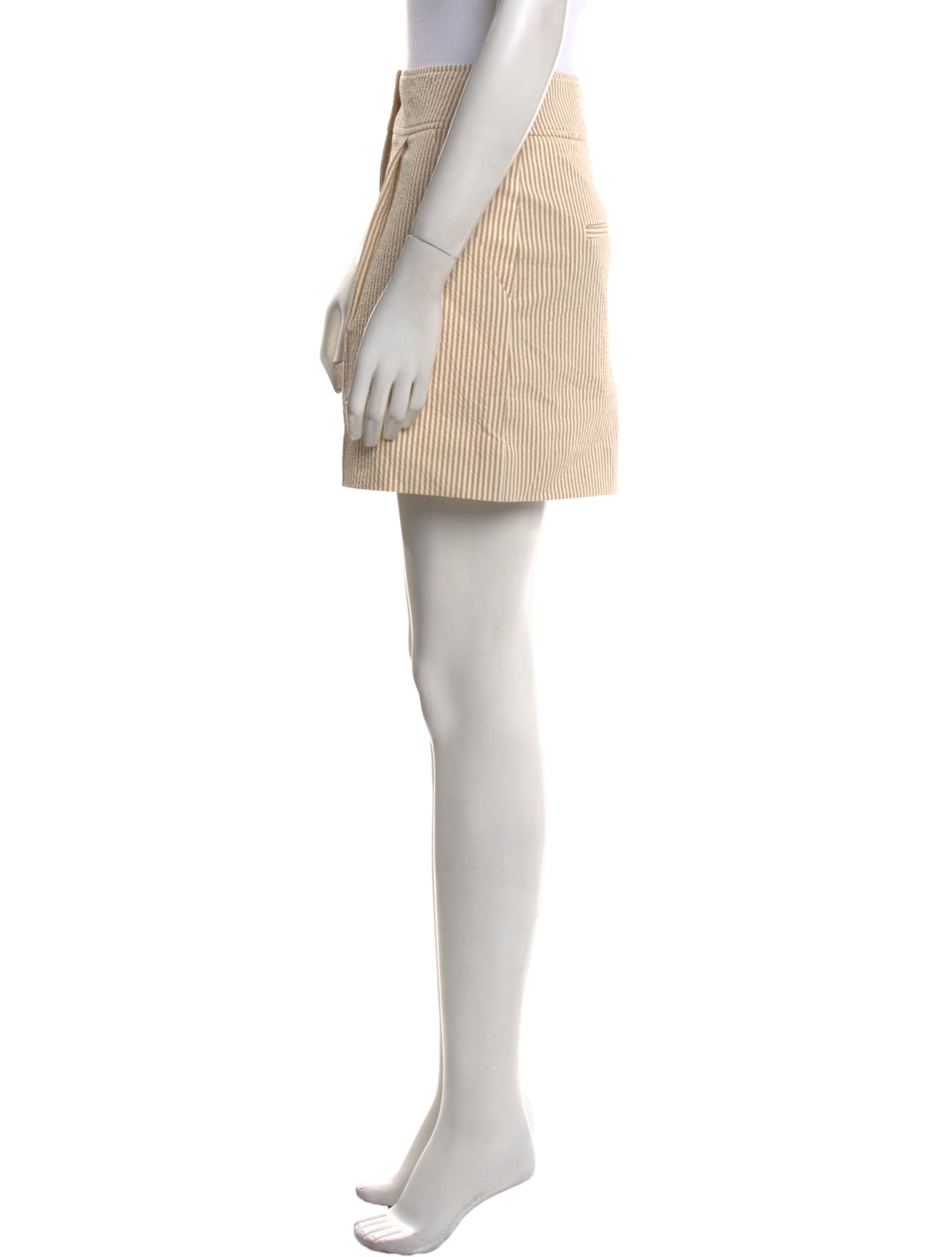 Veronica Beard Striped Mini Shorts w/ Tags