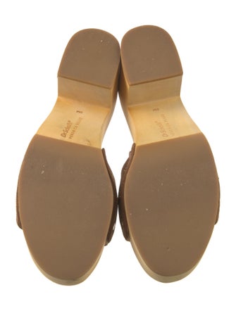 Veronica Beard Suede Studded Accents Slides