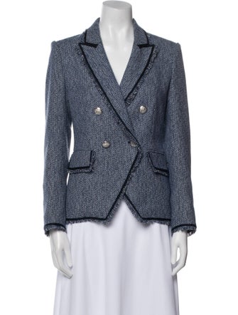 Veronica Beard Tweed Pattern Blazer