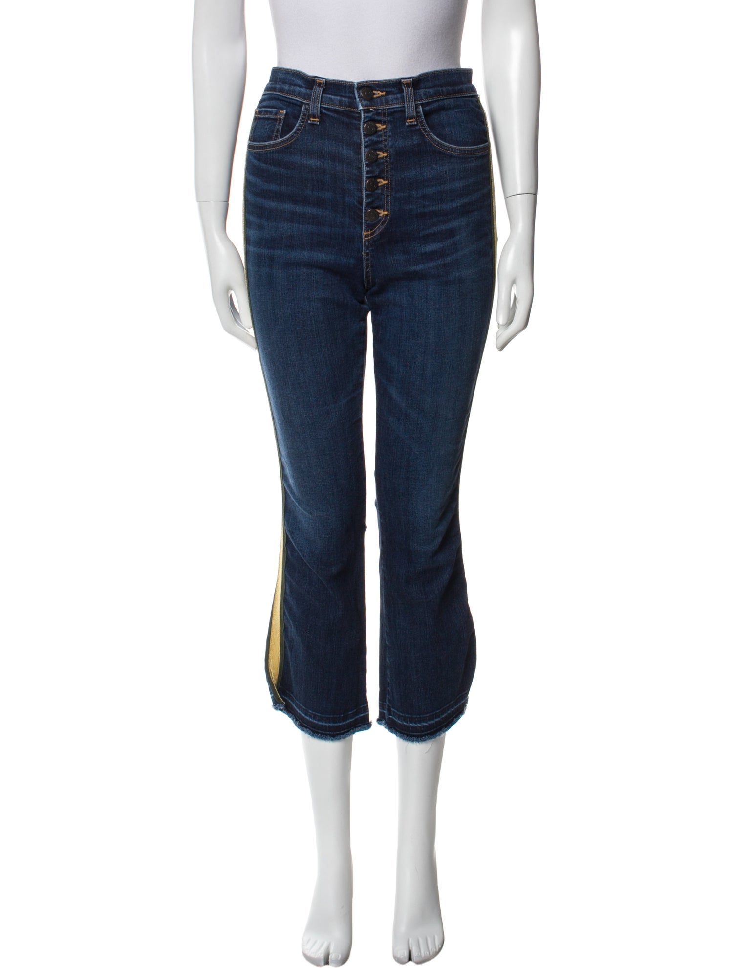 Veronica Beard Mid-Rise Straight Leg Jeans