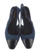 Veronica Beard Denim Slingback Pumps