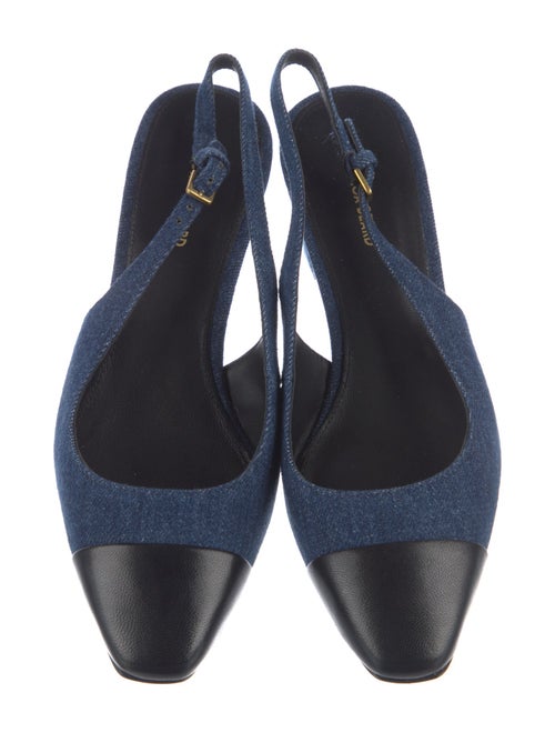 Veronica Beard Denim Slingback Pumps