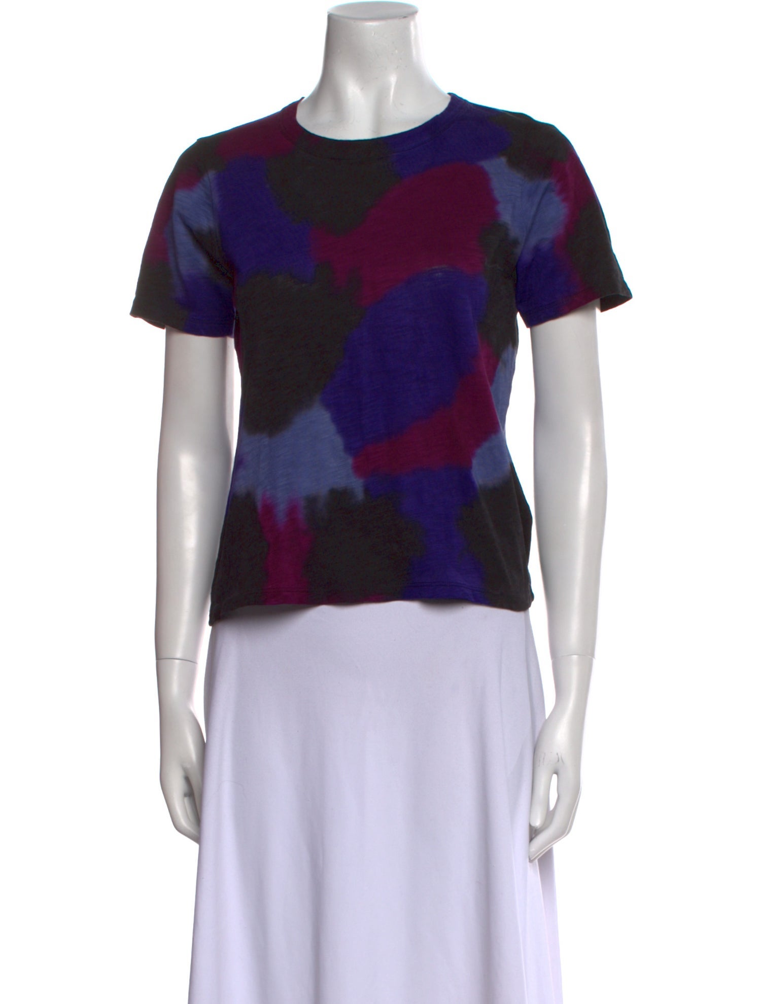 Veronica Beard Supima Cotton Printed T-Shirt