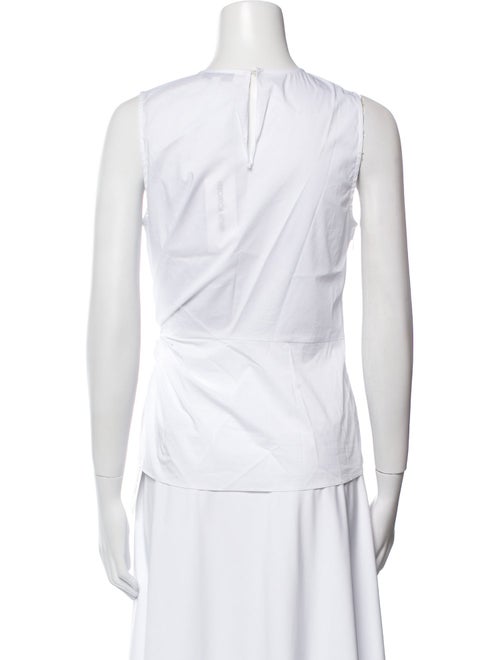 Veronica Beard Crew Neck Sleeveless Top