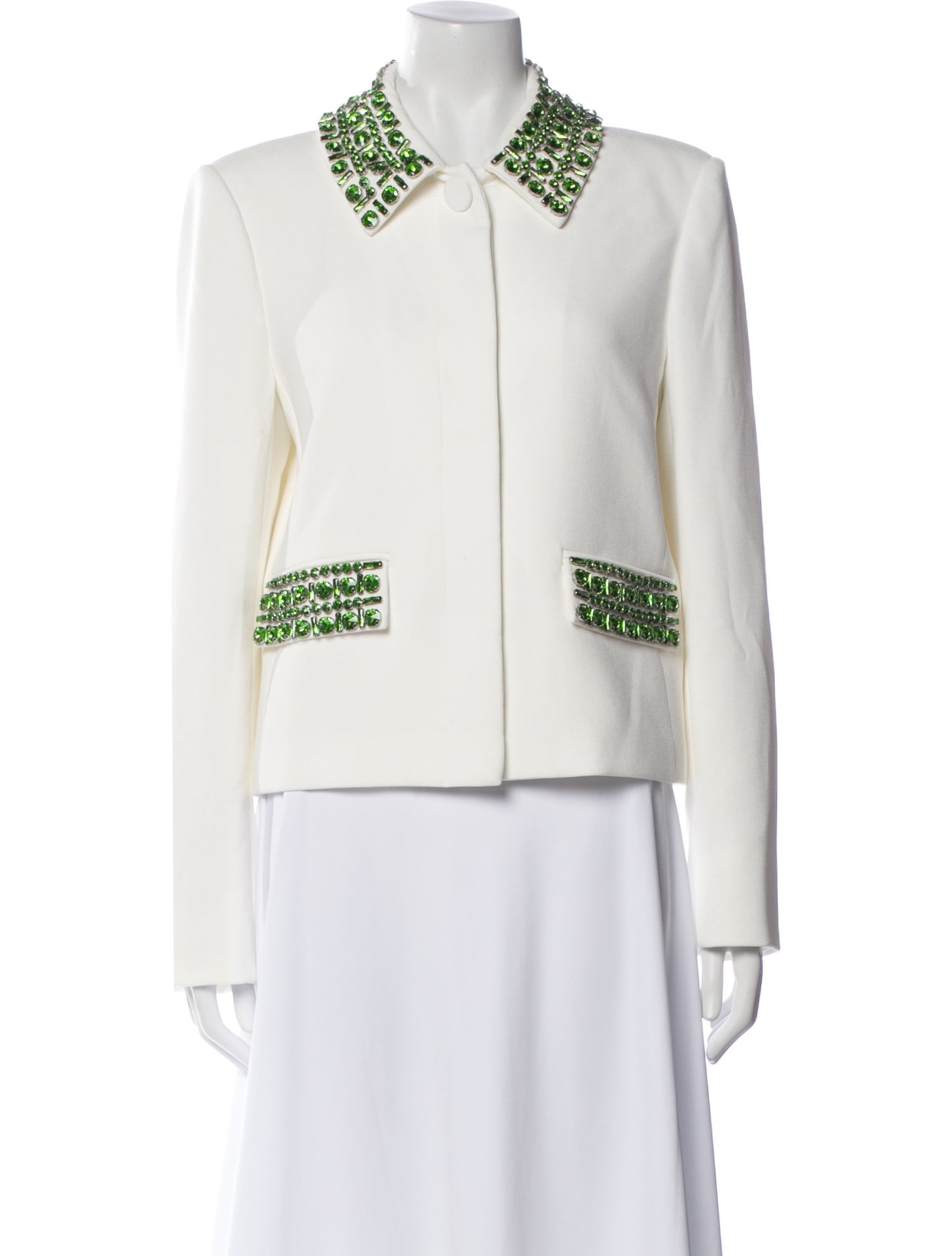 Veronica Beard Floral Print Evening Jacket