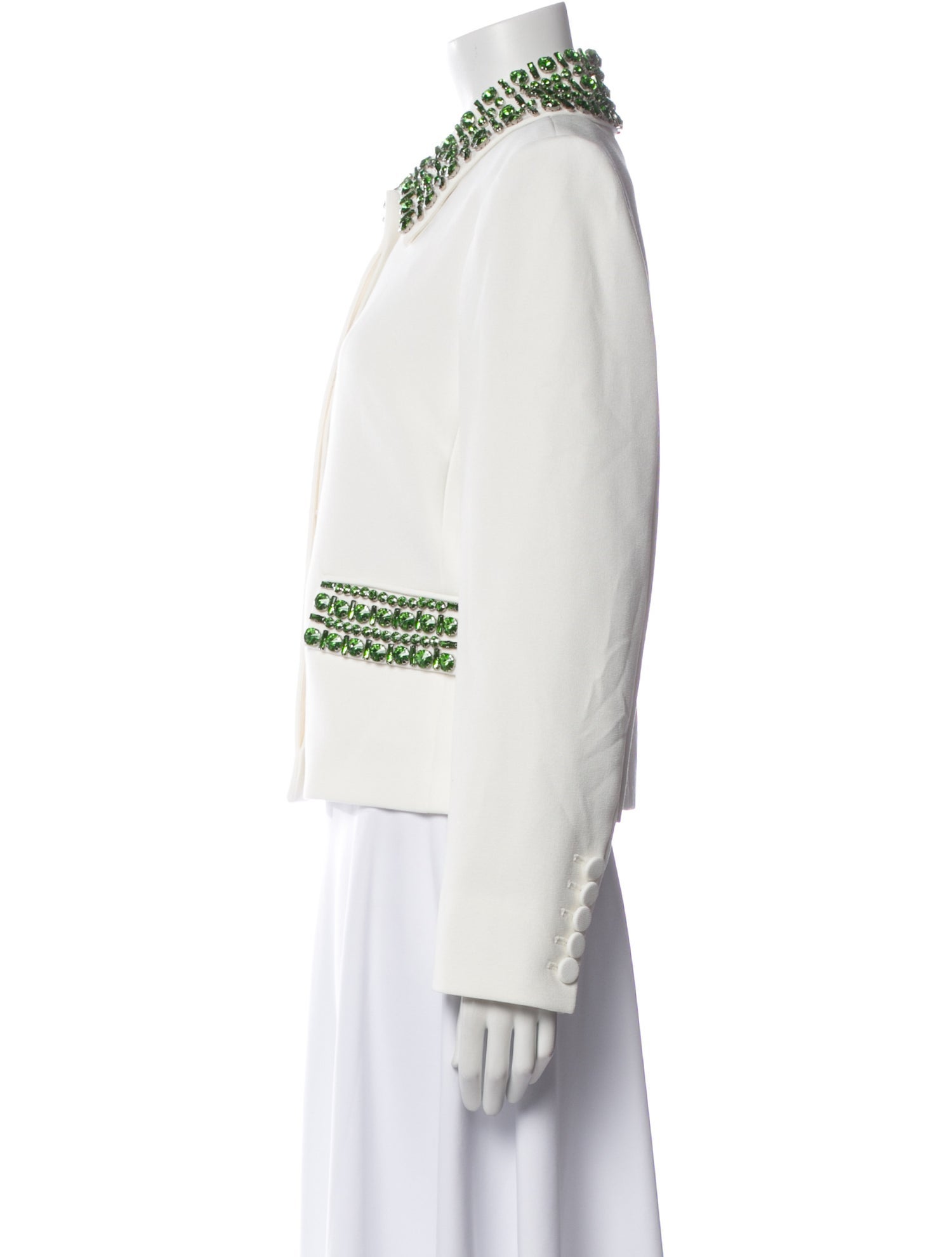 Veronica Beard Floral Print Evening Jacket