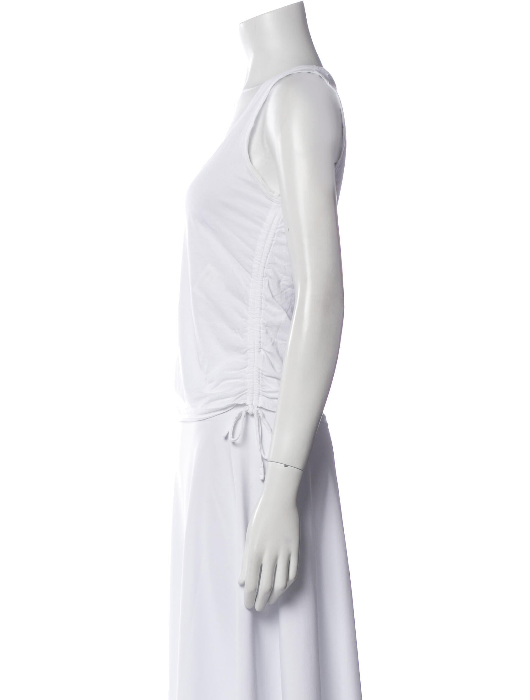 Veronica Beard Scoop Neck Sleeveless Top