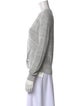 Veronica Beard Linen V-Neck Sweater
