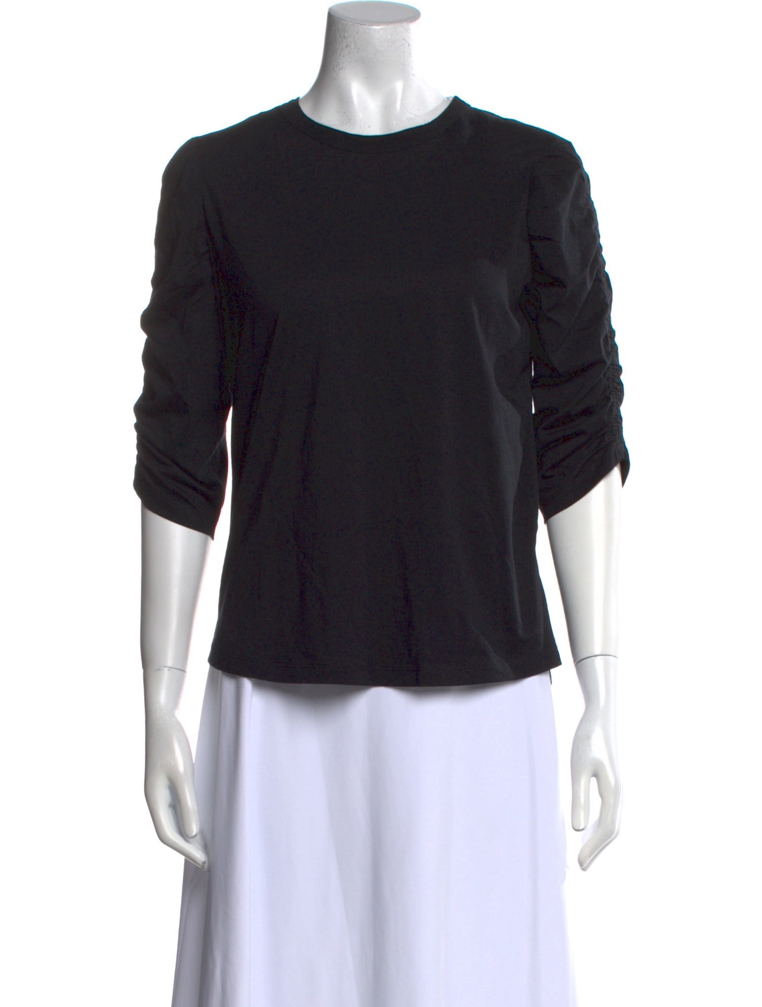 Veronica Beard Crew Neck Three-Quarter Sleeve T-Shirt w/ Tags