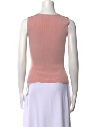 Veronica Beard V-Neck Sleeveless Top