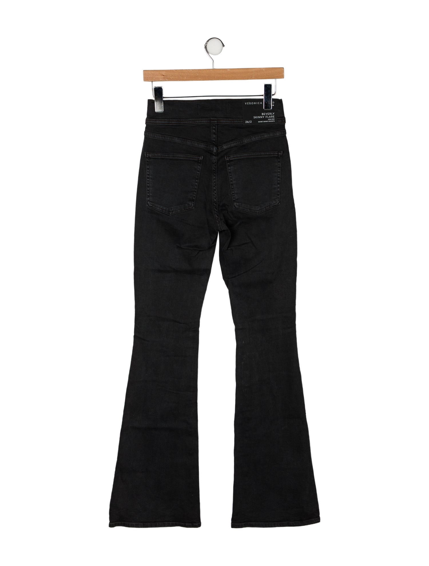Veronica Beard Mid-Rise Wide Leg Jeans