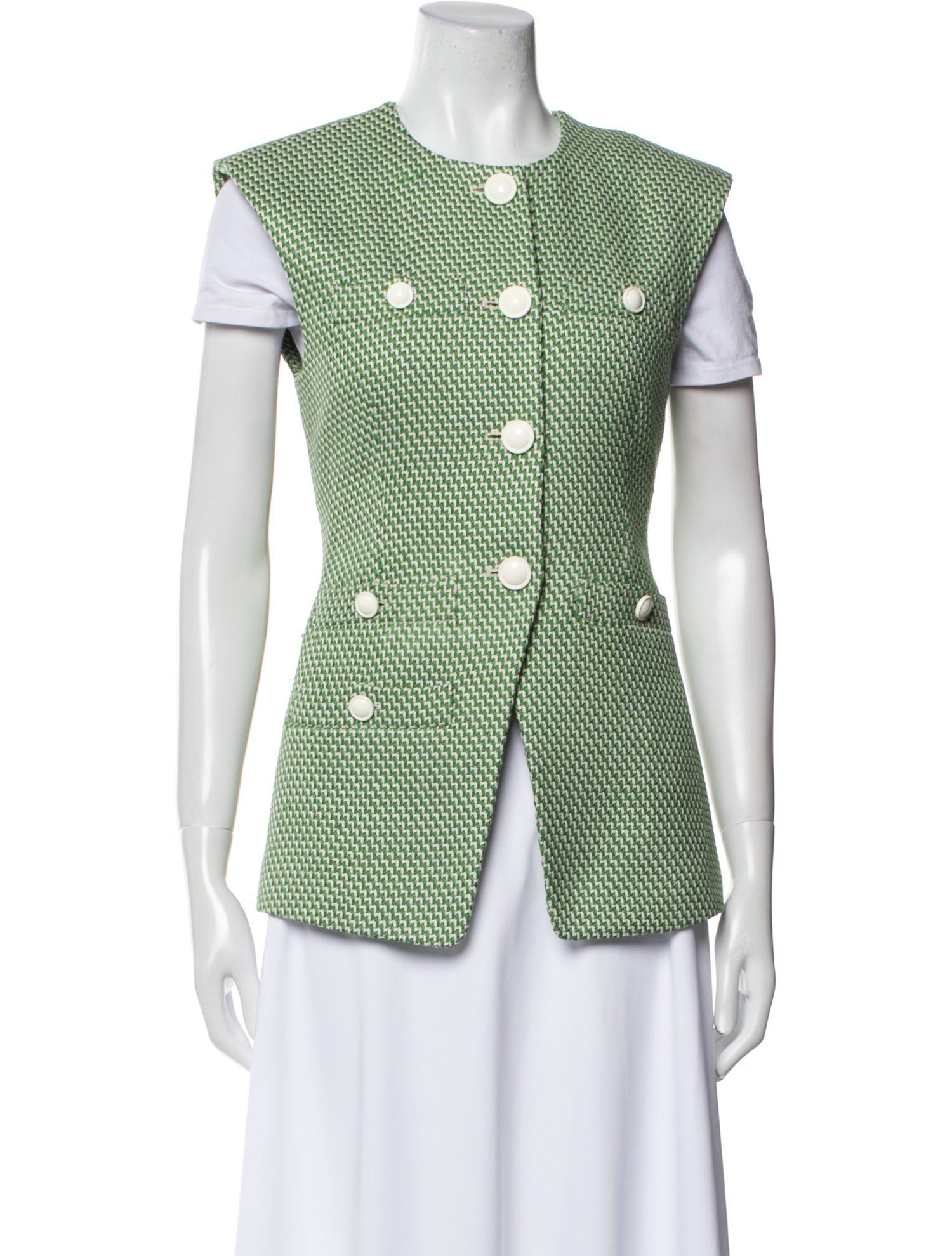 Veronica Beard Printed Vest