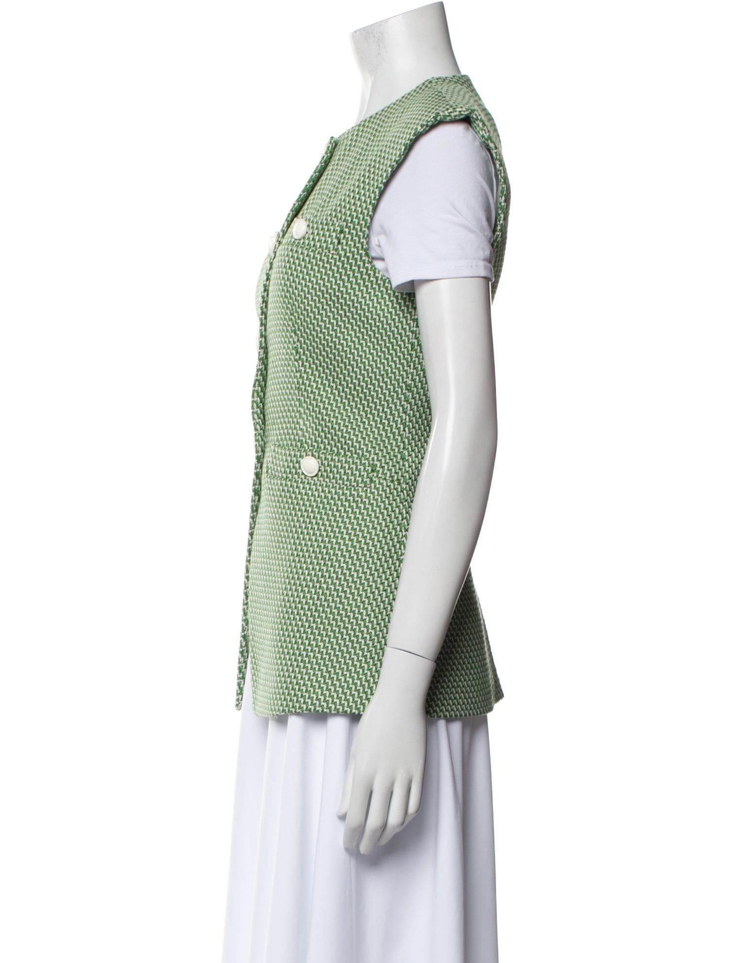 Veronica Beard Printed Vest