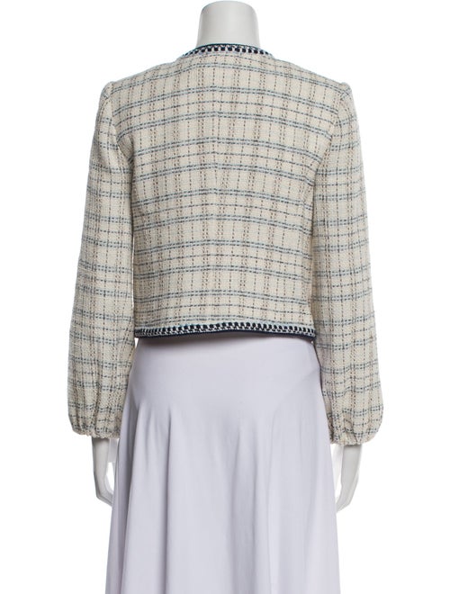 Veronica Beard Tweed Pattern Evening Jacket