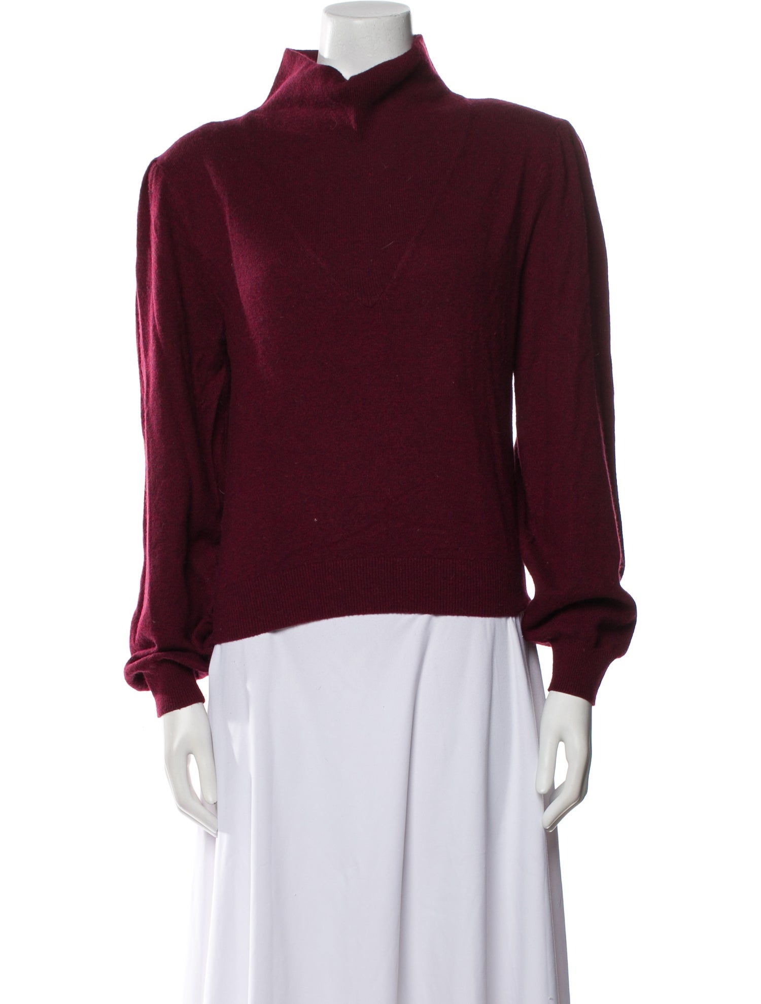 Veronica Beard Cashmere Mock Neck Sweater