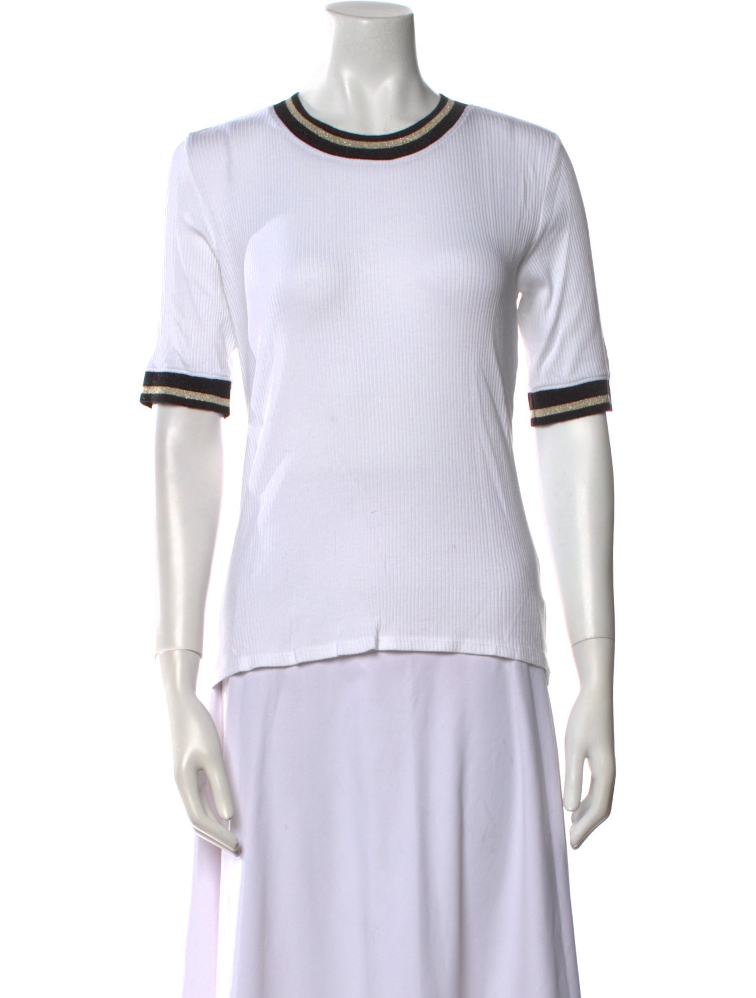 Veronica Beard Crew Neck Short Sleeve T-Shirt