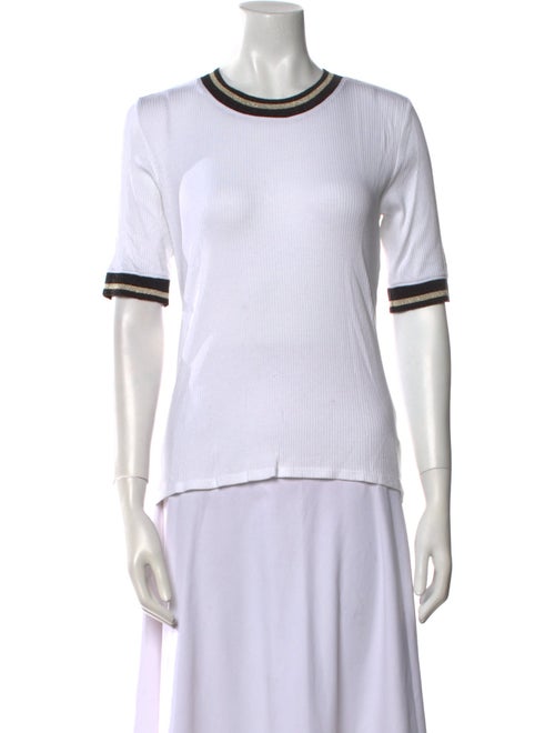 Veronica Beard Crew Neck Short Sleeve T-Shirt