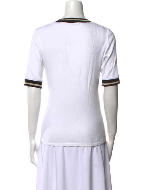 Veronica Beard Crew Neck Short Sleeve T-Shirt