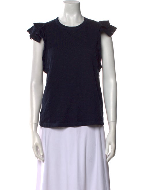 Veronica Beard Crew Neck Short Sleeve T-Shirt