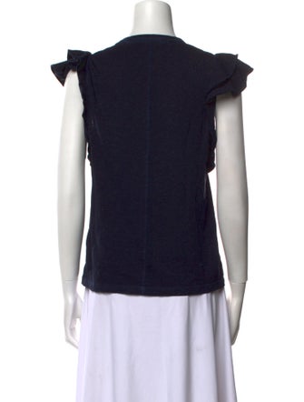 Veronica Beard Crew Neck Short Sleeve T-Shirt