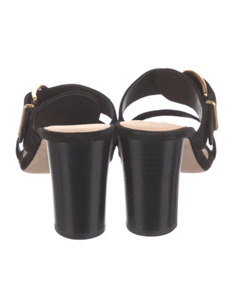 Veronica Beard Suede Slides