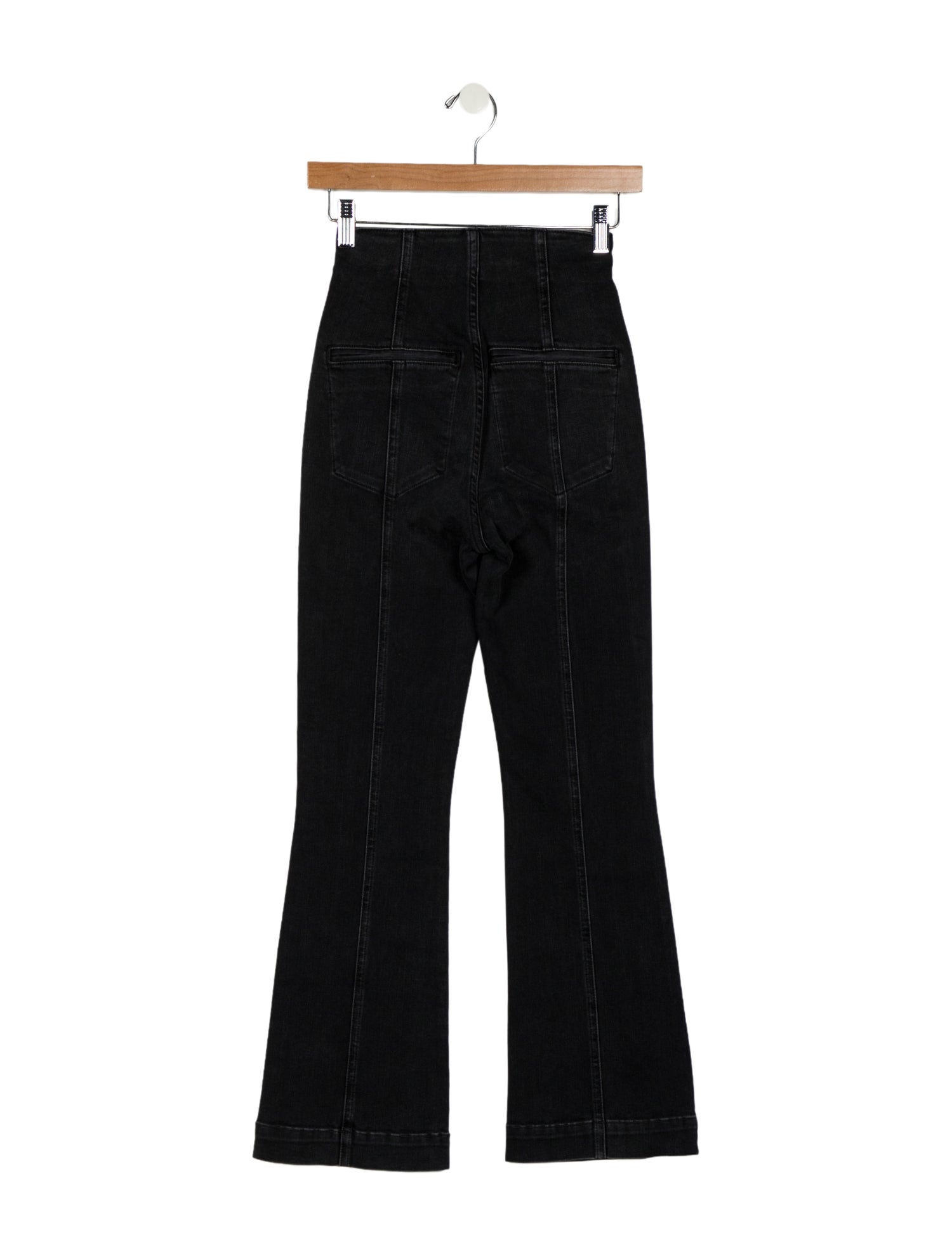 Veronica Beard High-Rise Wide Leg Jeans