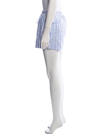 Veronica Beard Striped Mini Shorts