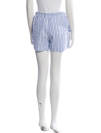 Veronica Beard Striped Mini Shorts