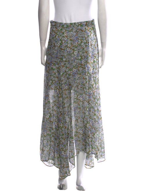 Veronica Beard Silk Long Skirt