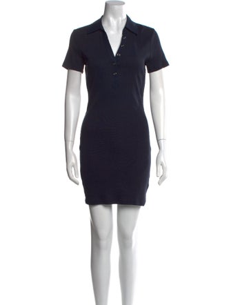 Veronica Beard V-Neck Mini Dress