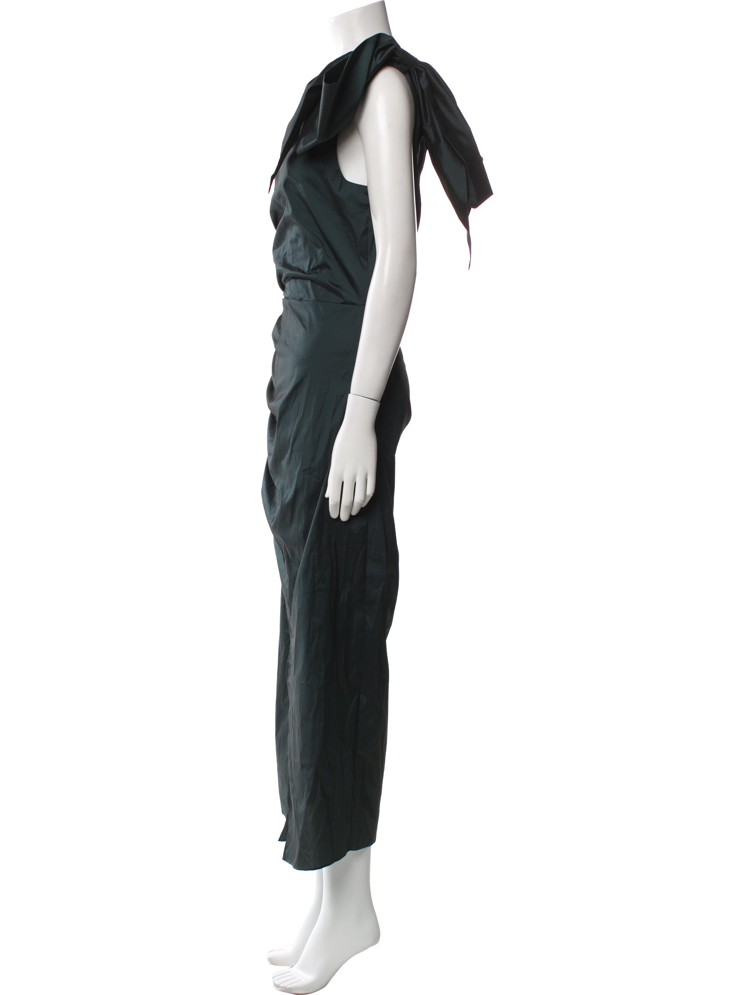 Veronica Beard One-Shoulder Long Dress w/ Tags
