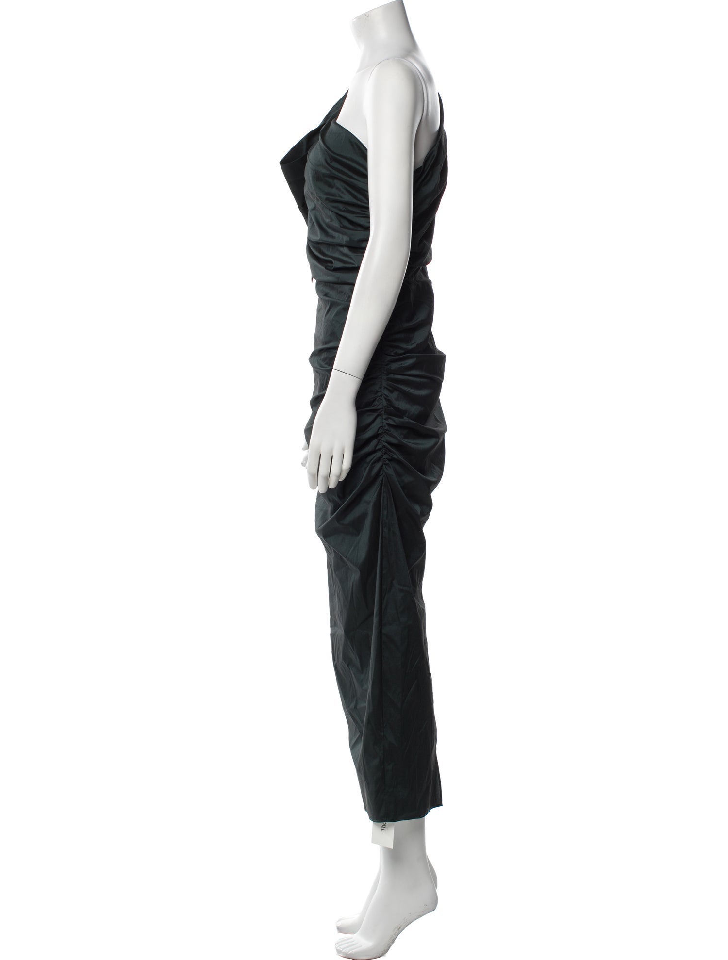 Veronica Beard One-Shoulder Long Dress w/ Tags