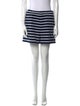 Veronica Beard Striped Mini Shorts
