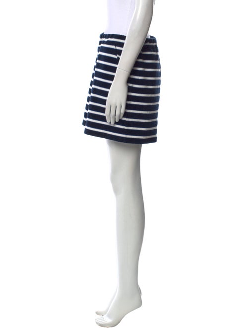 Veronica Beard Striped Mini Shorts