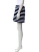 Veronica Beard Striped Mini Shorts