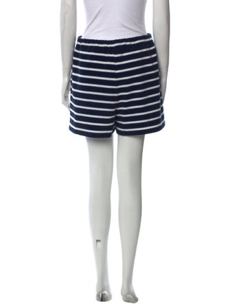 Veronica Beard Striped Mini Shorts