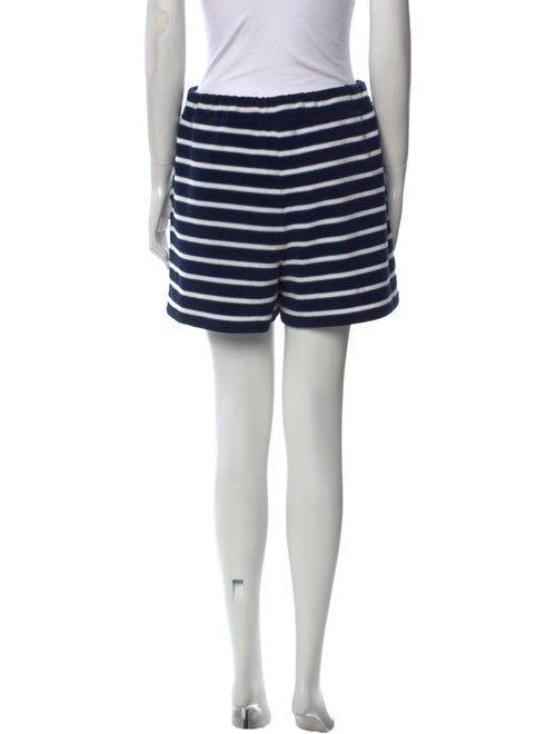 Veronica Beard Striped Mini Shorts