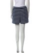 Veronica Beard Striped Mini Shorts