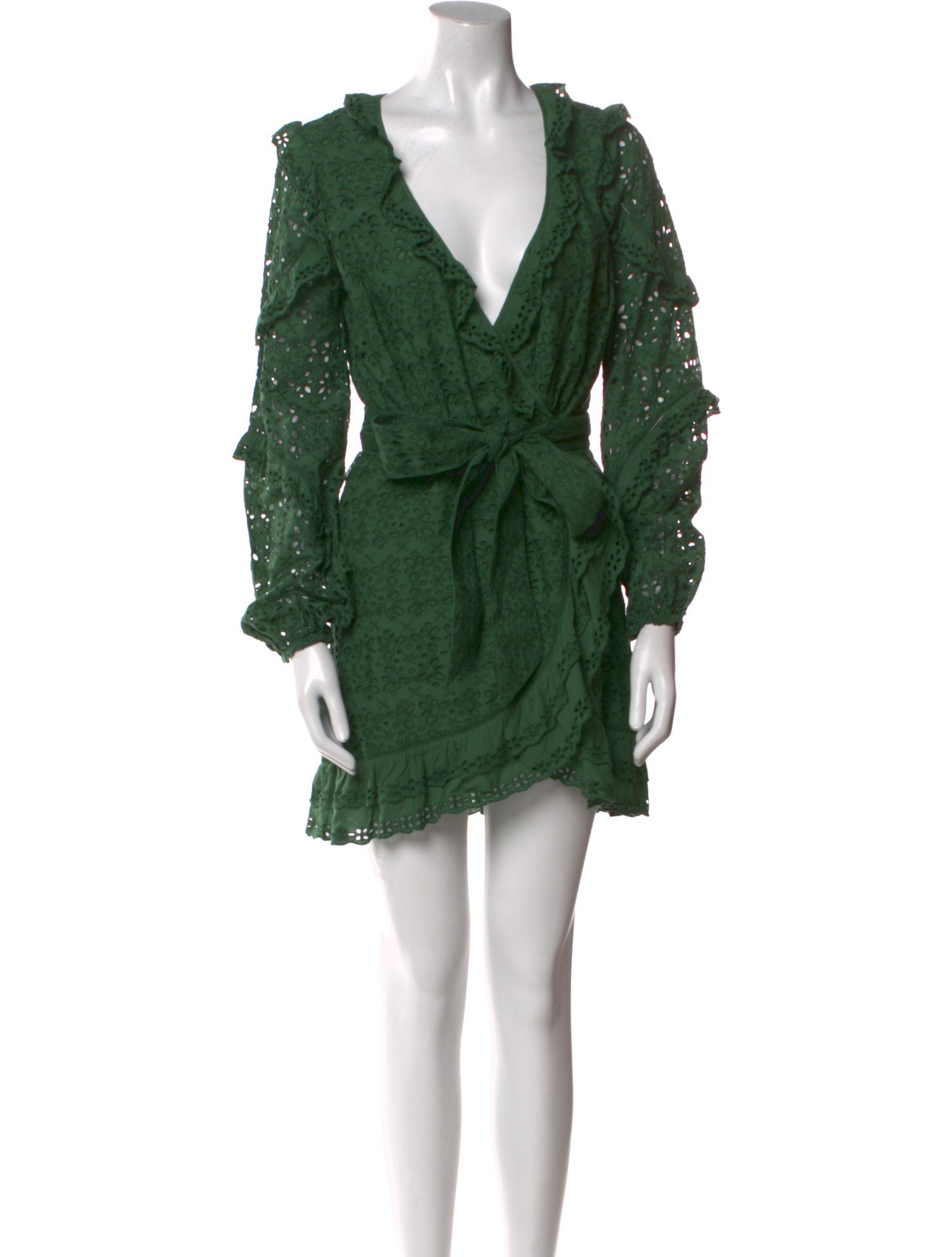 Veronica Beard V-Neck Mini Dress