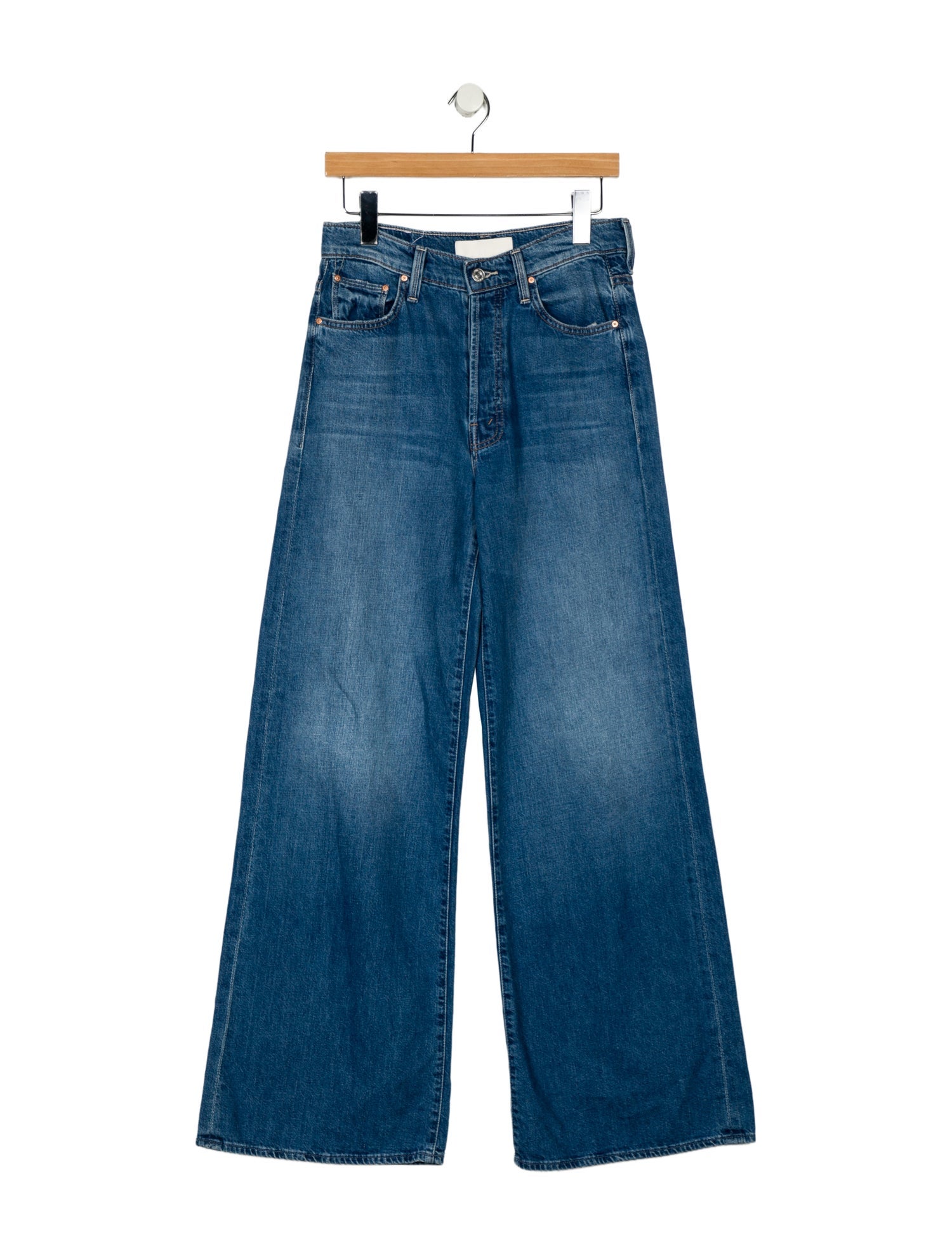 Veronica Beard High-Rise Wide Leg Jeans