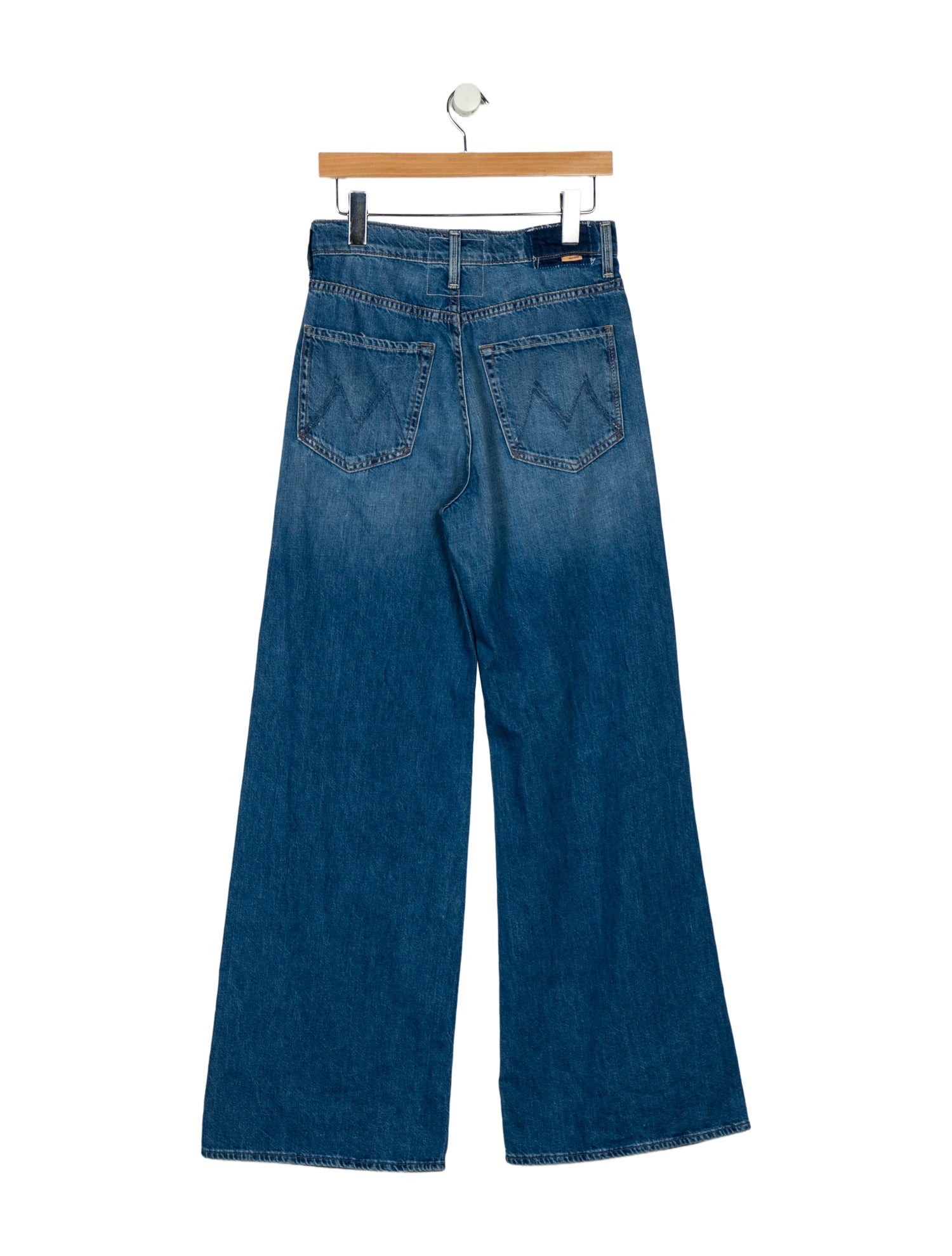 Veronica Beard High-Rise Wide Leg Jeans