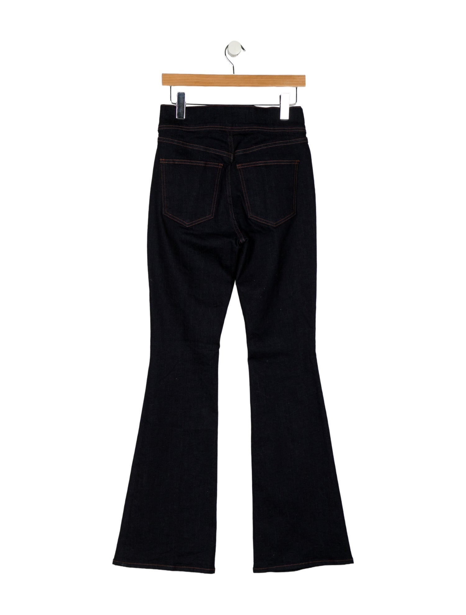 Veronica Beard High-Rise Wide Leg Jeans