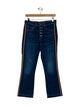 Veronica Beard Mid-Rise Straight Leg Jeans