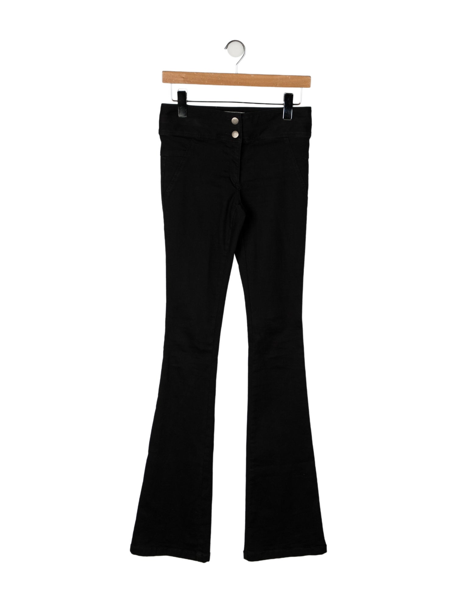 Veronica Beard Mid-Rise Straight Leg Jeans